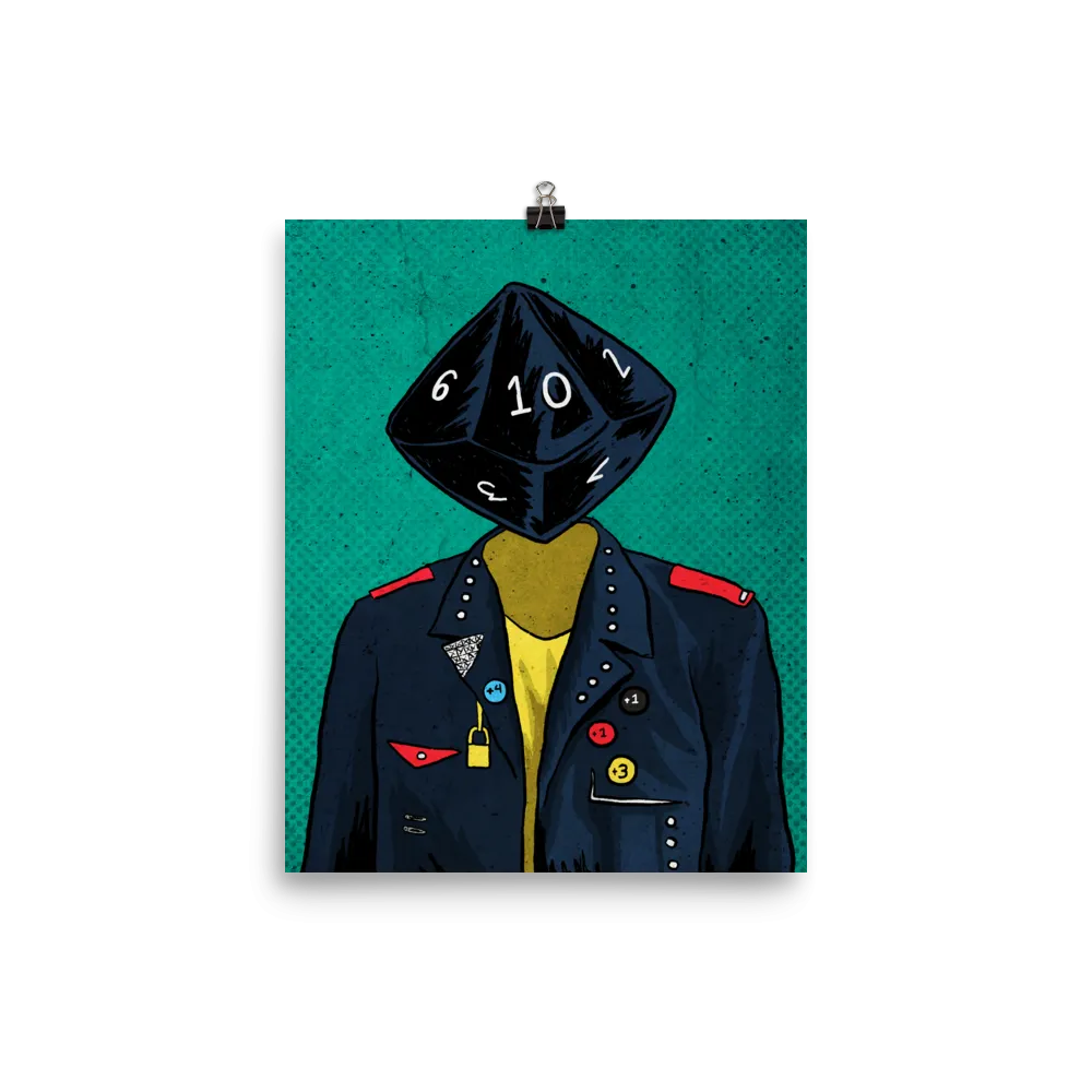 "d10" Poster