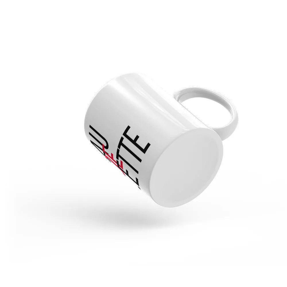 "Eau De Toilette" Ceramic Coffee Mug