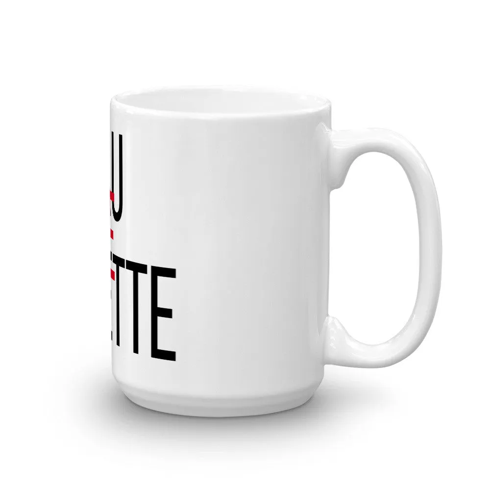 "Eau De Toilette" Ceramic Coffee Mug
