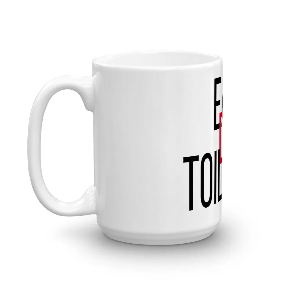 "Eau De Toilette" Ceramic Coffee Mug