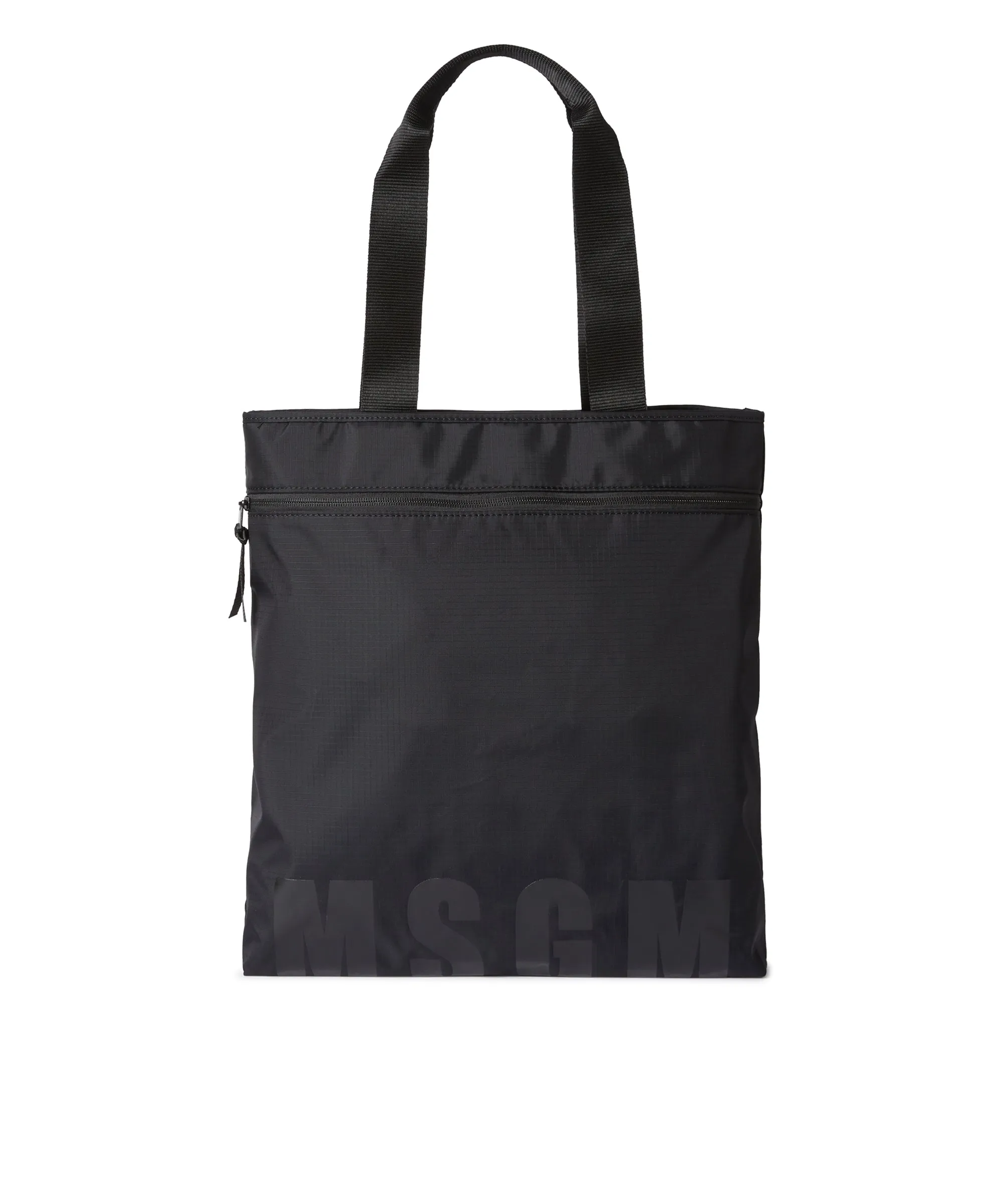"Signature Iconic Nylon" Vertical tote bag