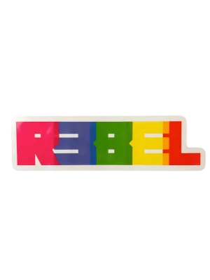R3BEL Taste the Rainbow Sticker