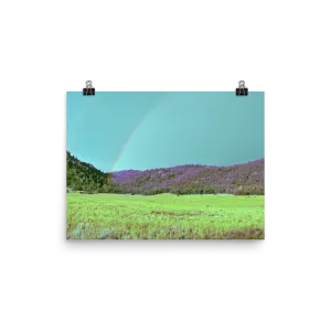 Rainbow's Purple Gift - Print