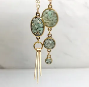 Ray Necklace- Amazonite