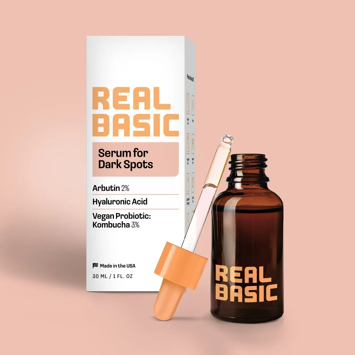 Real Basic Facial Serum for Dark Spots 1 oz.