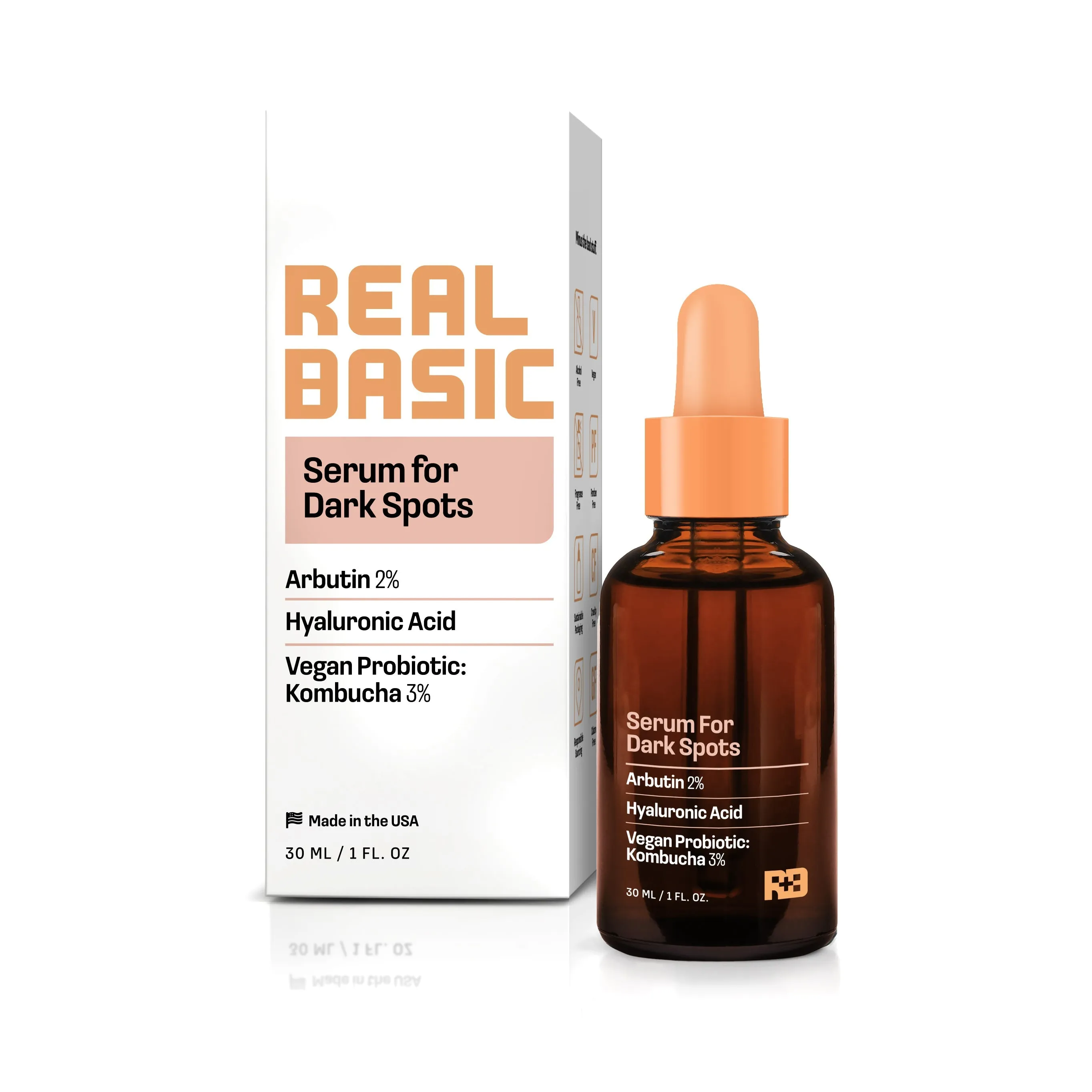 Real Basic Facial Serum for Dark Spots 1 oz.