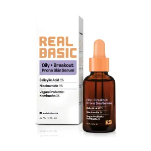 Real Basic Facial Serum for Oily Skin   Breakouts 1 oz.