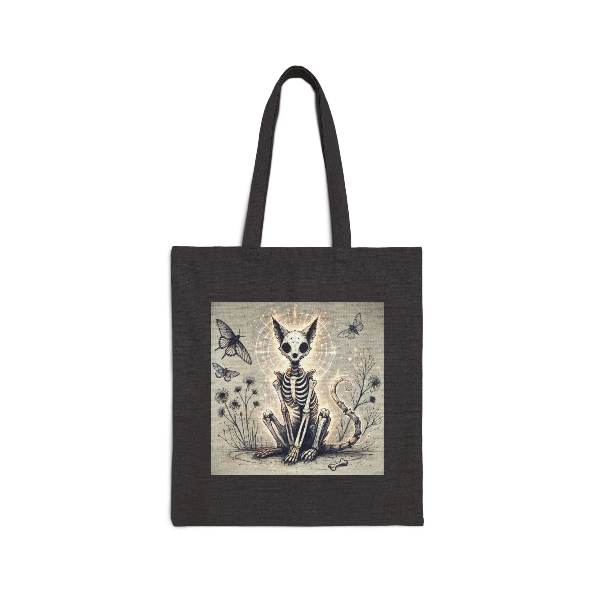 Rebel Kitty Canvas Tote