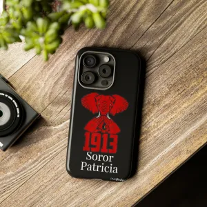 Red and White Personalized  Phone Case
