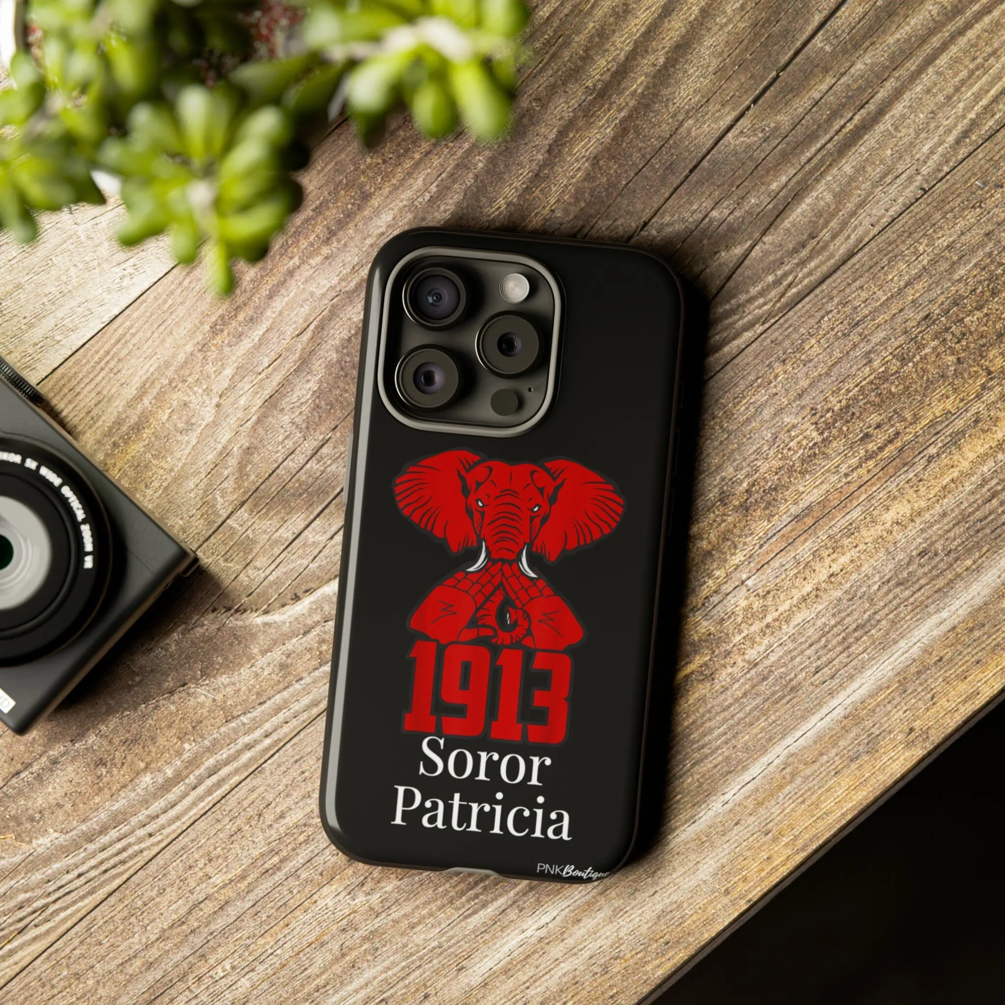 Red and White Personalized  Phone Case