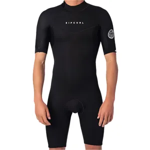 Rip Curl Dawn Patrol 2mm B/Z Spring Suit - Mens - Black