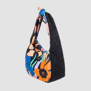 Roxy Mango Passion Handbag Anthracite Flower Jammin - Womens