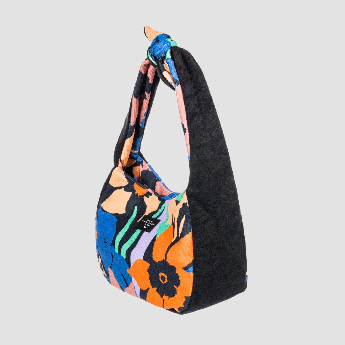 Roxy Mango Passion Handbag Anthracite Flower Jammin - Womens