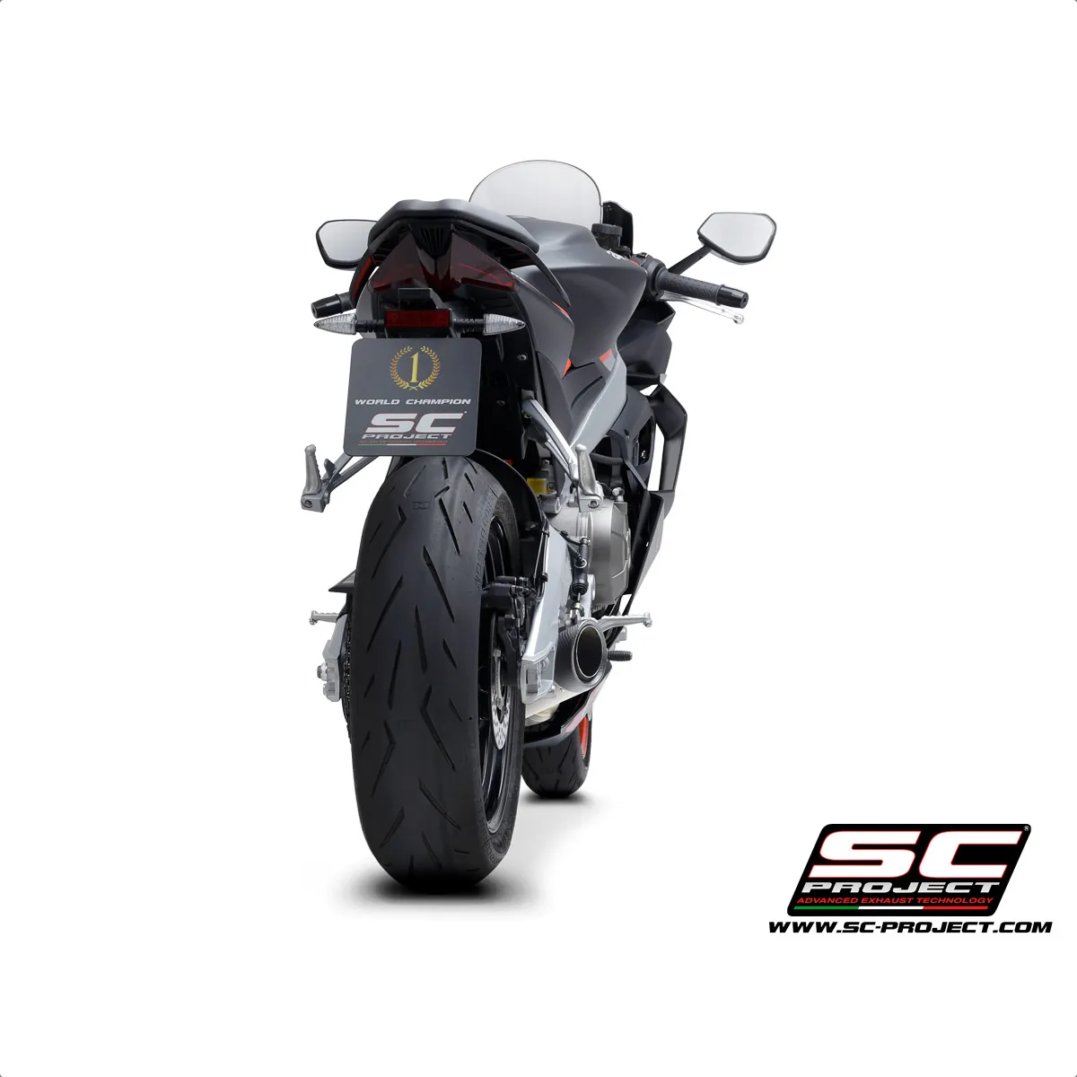 S1 Exhaust by SC-Project for Aprilia RS660 and Tuono 660 from 2020 to 2023