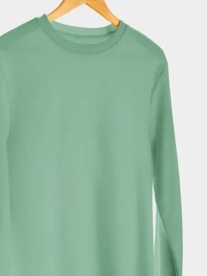 Sage Green Plain Sweatshirt