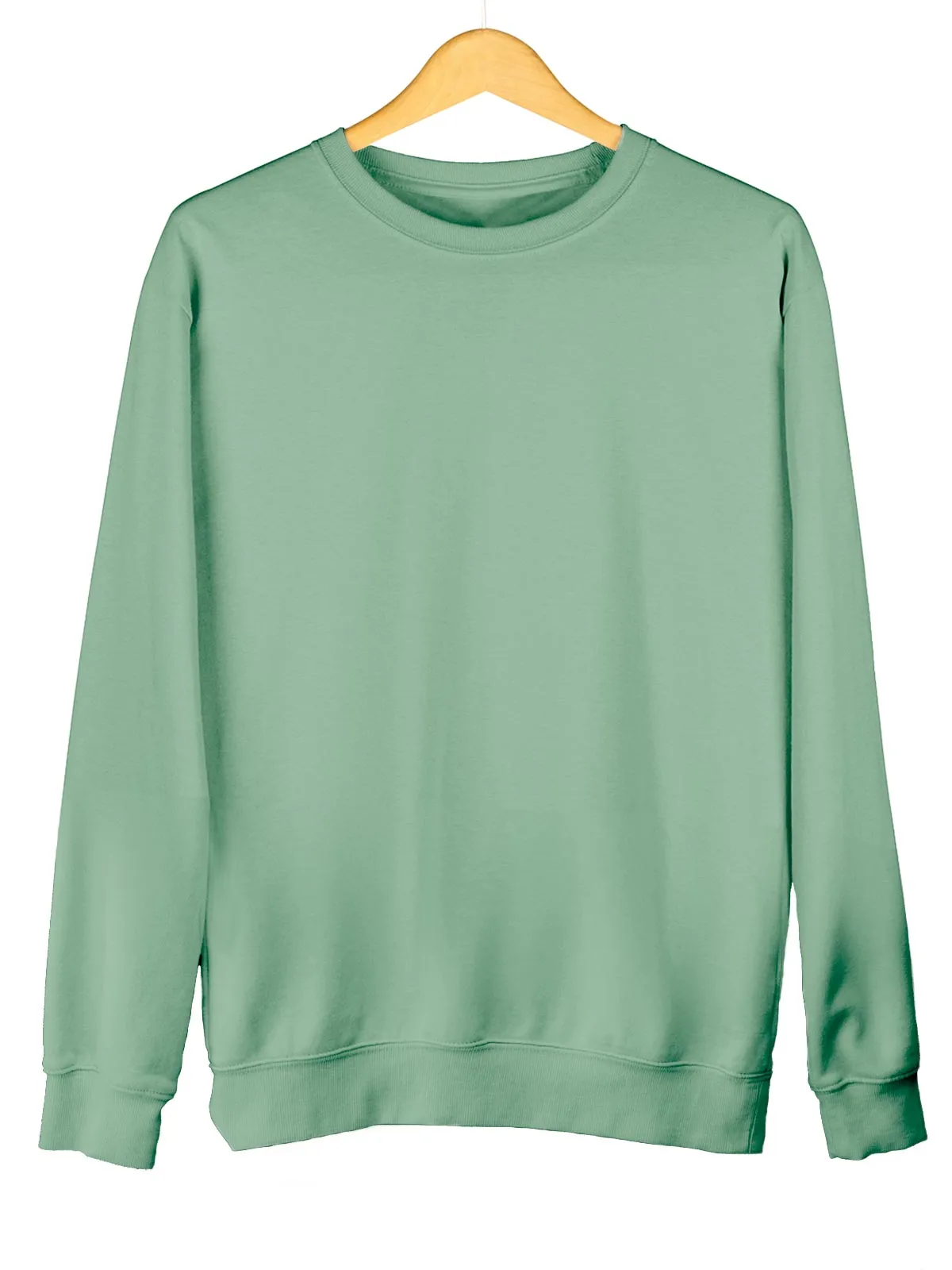 Sage Green Plain Sweatshirt