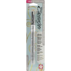 Sakura Of America - Pen Touch Calligrapher - Shiny Silver Metallic
