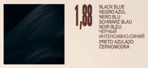 Salerm© Biokera Natura Organic Color 1.88 Black Blue 2.3oz