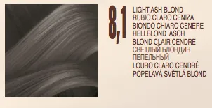 Salerm© Biokera Natura Organic Color 8,1 Light Ash Blond 2.3oz