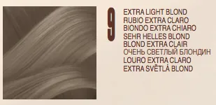 Salerm© Biokera Natura Organic Color 9 Extra Light Blond 2.3oz