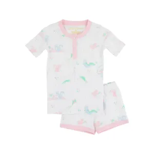 Sara Jane's Short Set - Spring Fling Frolic Fest with Palm Beach Pink