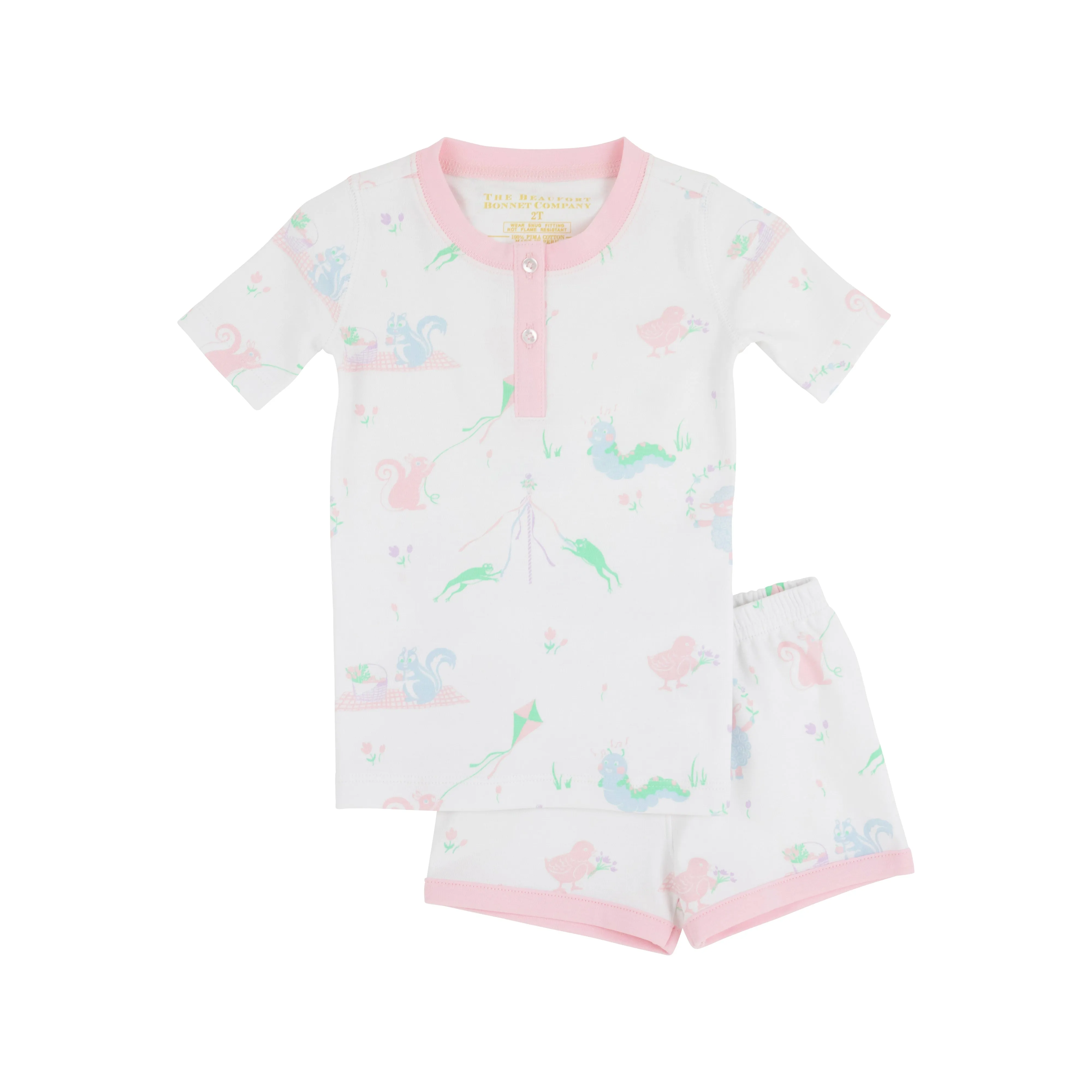 Sara Jane's Short Set - Spring Fling Frolic Fest with Palm Beach Pink