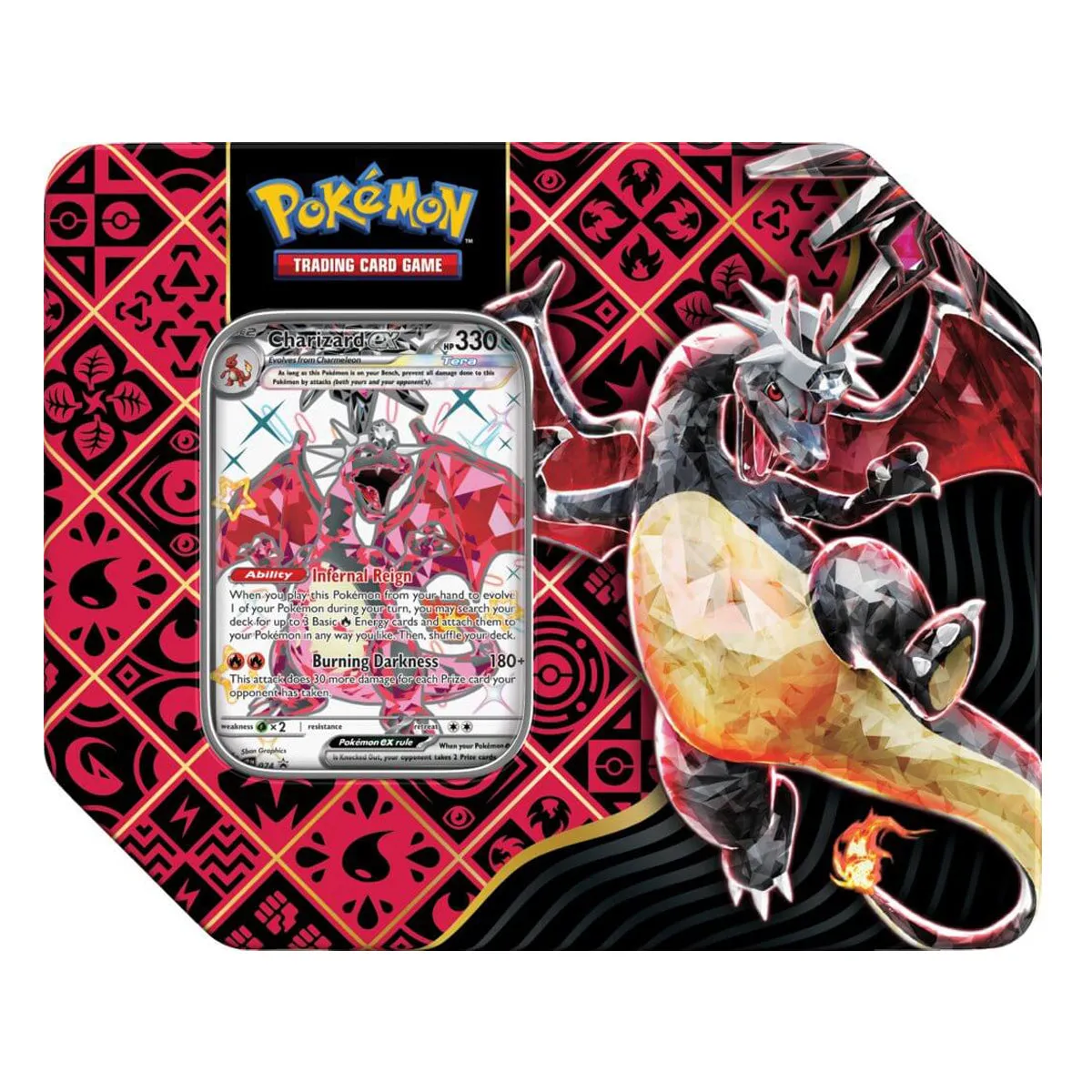 Scarlet & Violet Paldean Fates Tins (Set of 3) POKEMON TCG
