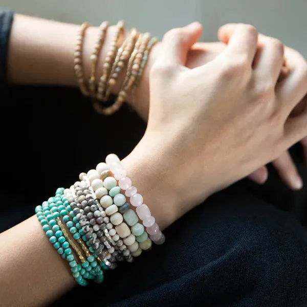 Scout Stone Stack Bracelet Amethyst - Stone of Protection