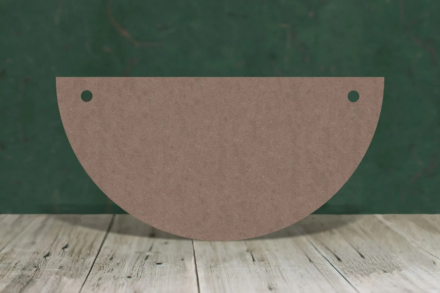 Semi circles - wooden craft blank - 2mm MDF