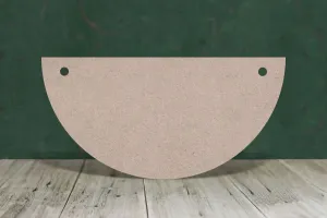 Semi circles - wooden craft shape - 3mm MDF