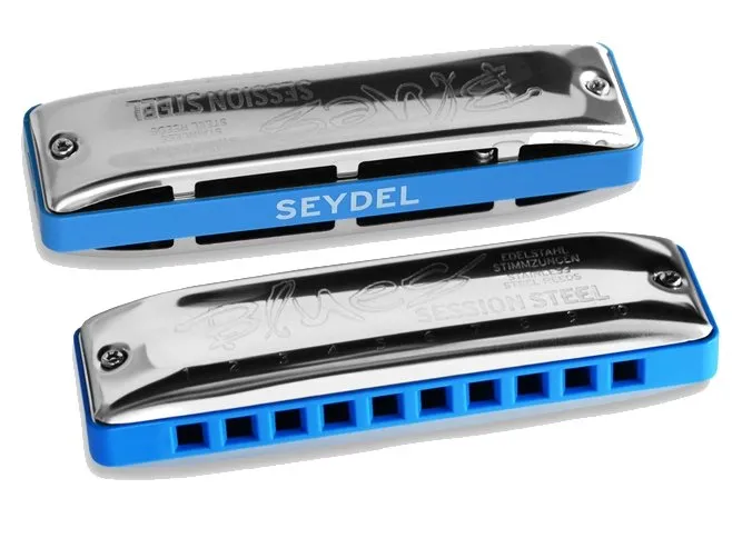 Seydel Blues SESSION STEEL 1847 (Major Cross Tuning) Diatonic Harmonica