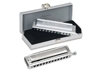 Seydel SAXONY Chromatic Solo Tuning Chromatic Harmonica (Matt Cover)