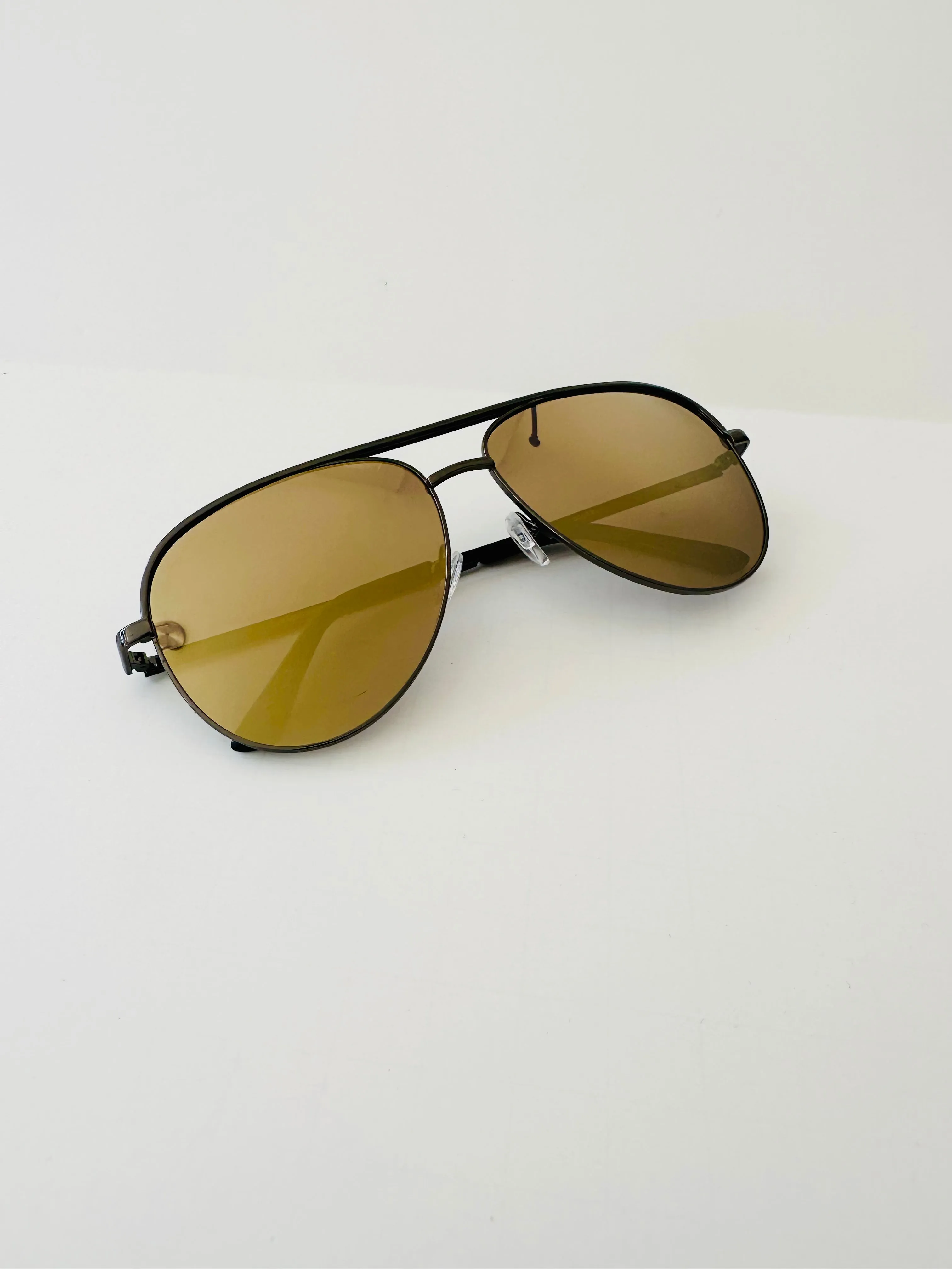 SG4 SHINY AVIATOR SUNGLASSES