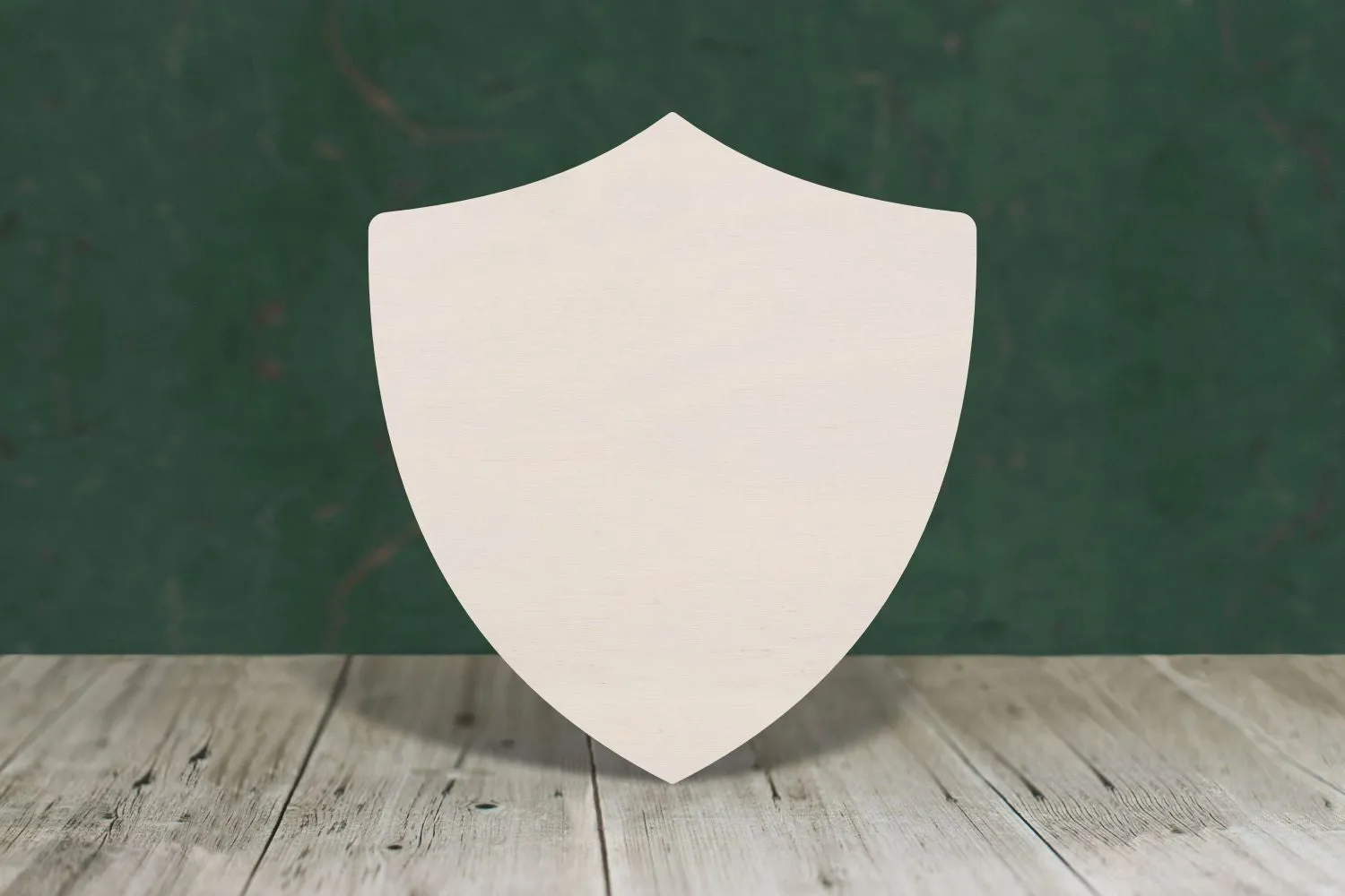 Shield 1 wooden craft shape - plywood