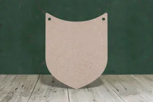 Shield 2 - wooden craft blank - 3mm MDF