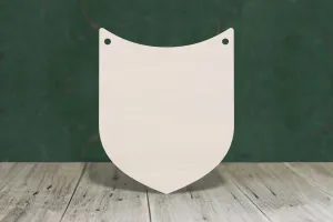 Shield 2 wooden craft blank - plywood