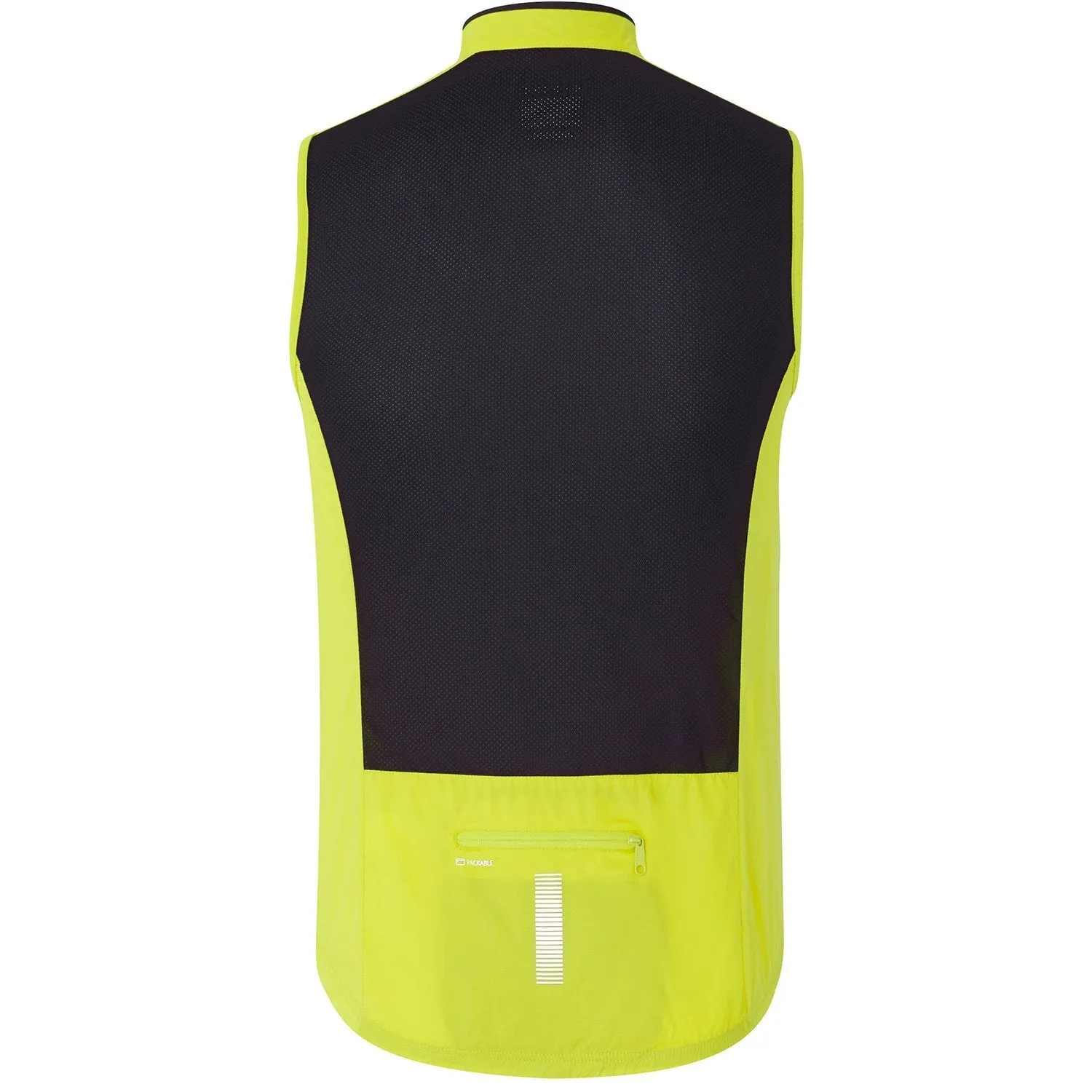 Shimano Corta Viento Compact Wind Vest, Neon Yellow