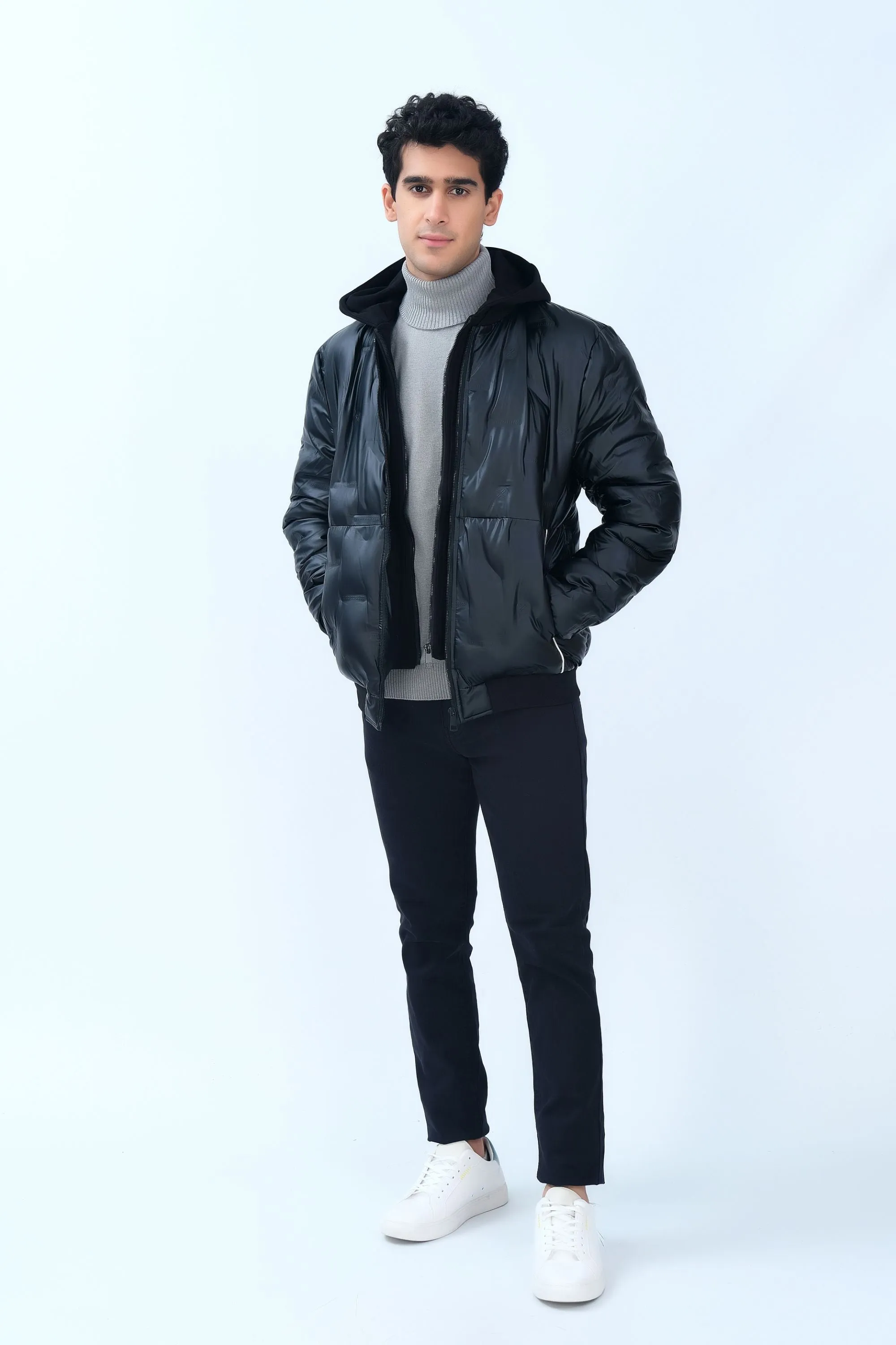 Shinny Black Jacket