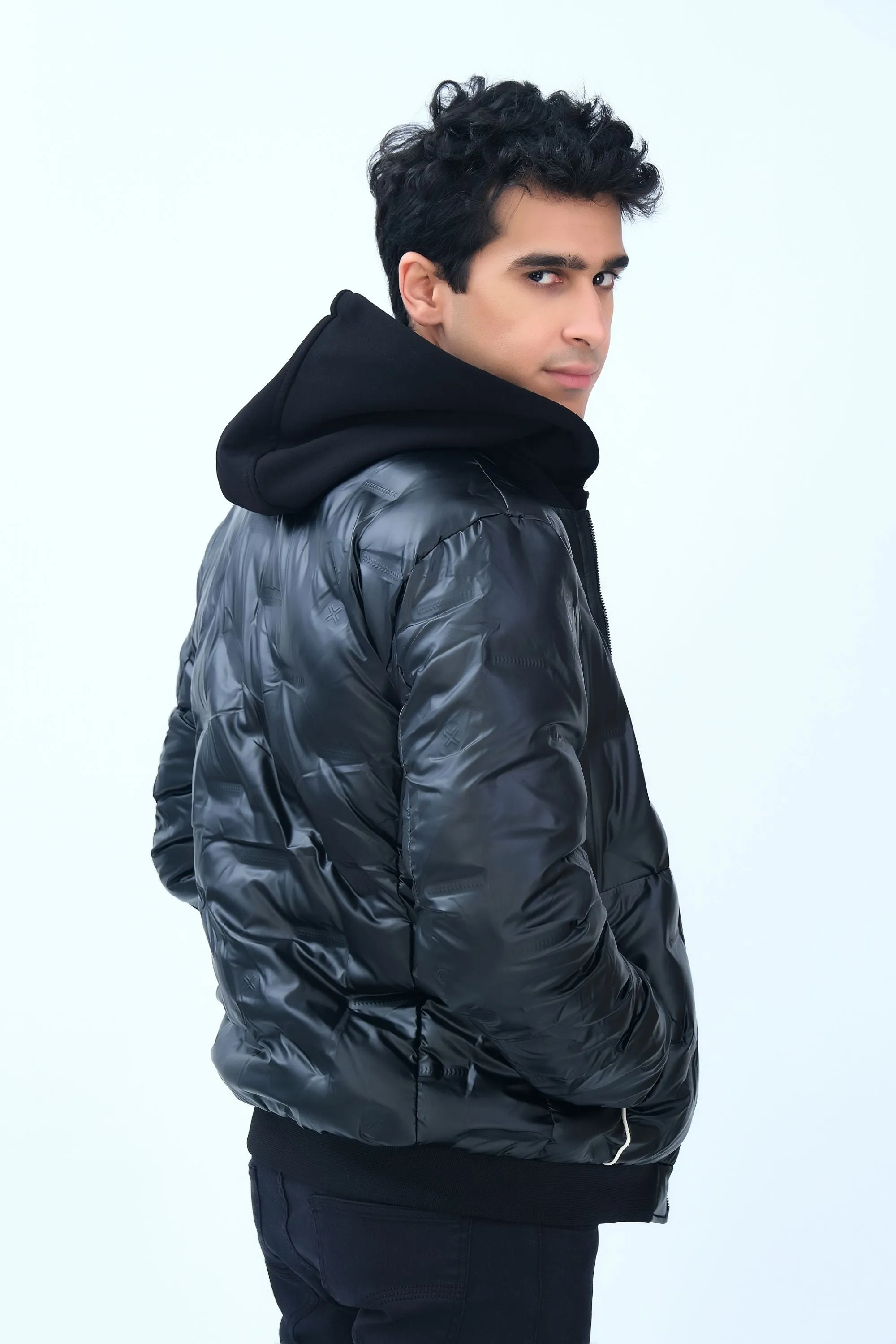 Shinny Black Jacket