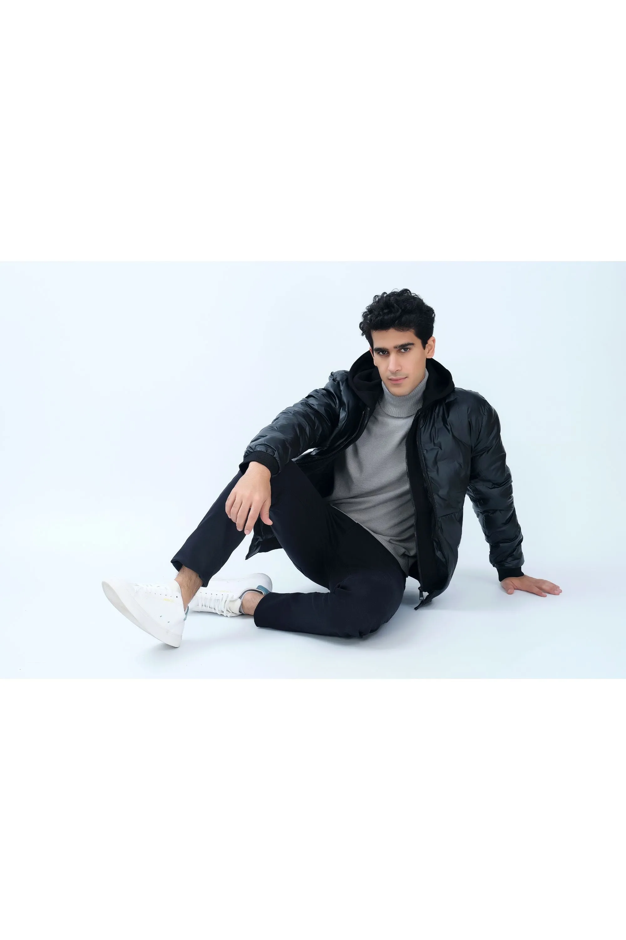 Shinny Black Jacket