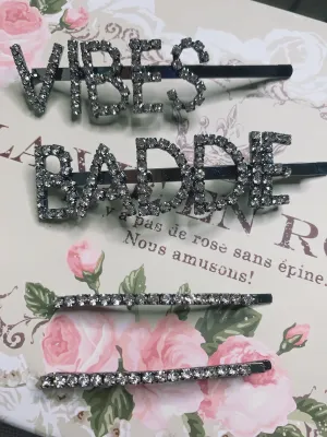 Shiny BADDIE Mom Clip Set