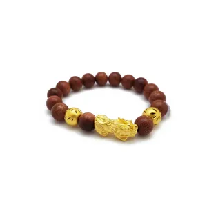 Shiny Bead Puxiu Bracelet (24K)