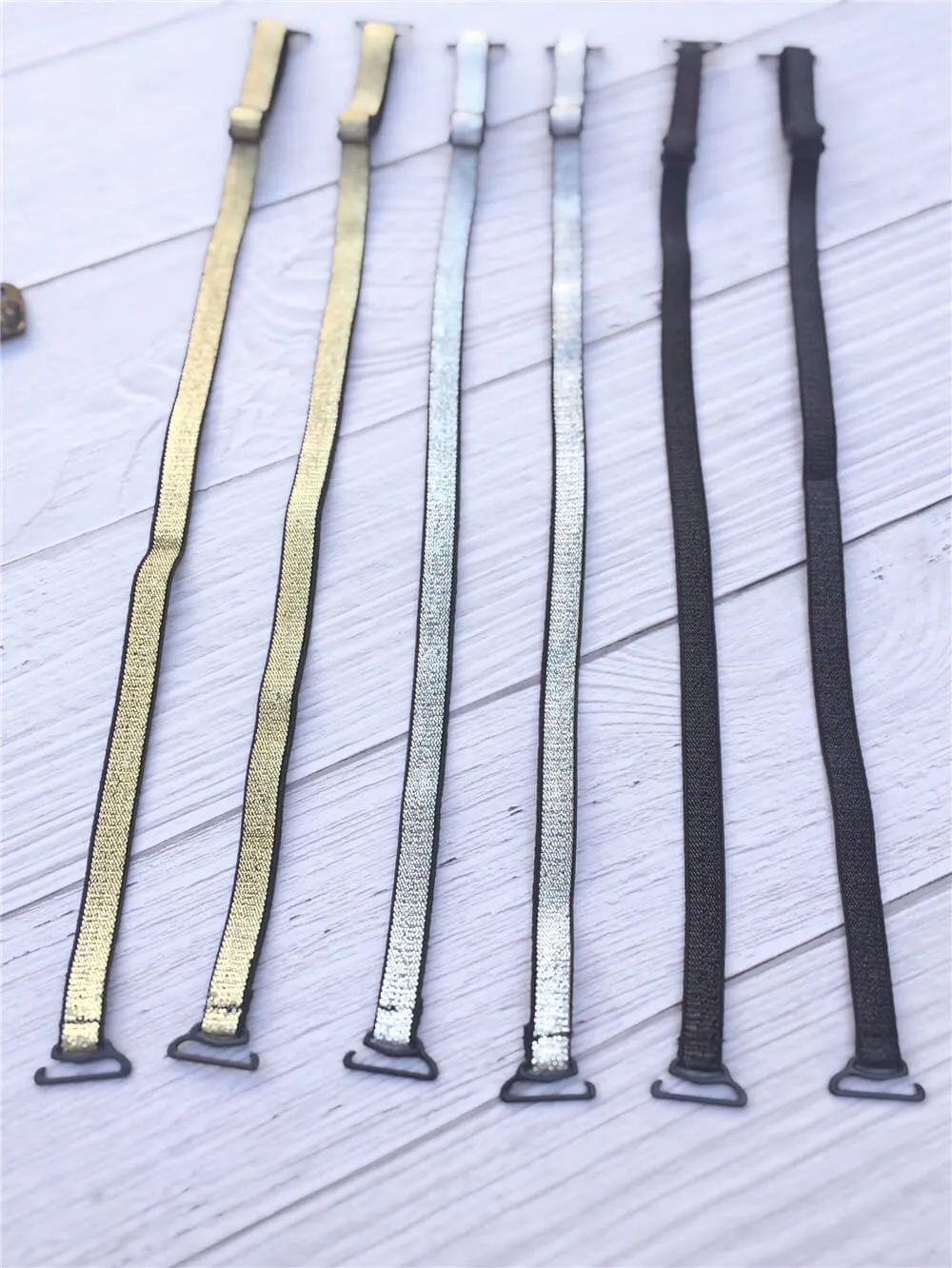 Shiny Bra Straps 1cm Width
