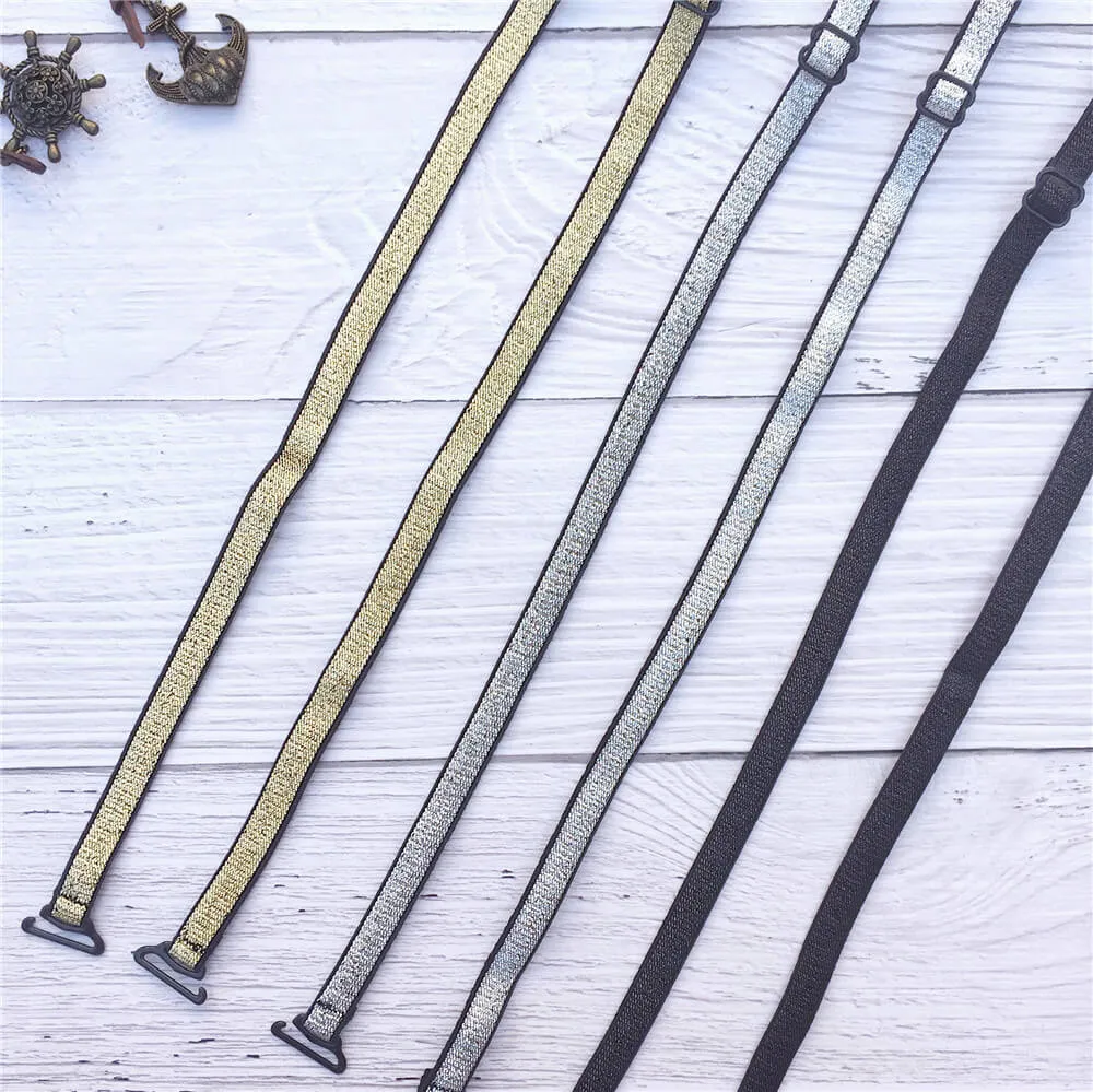 Shiny Bra Straps 1cm Width