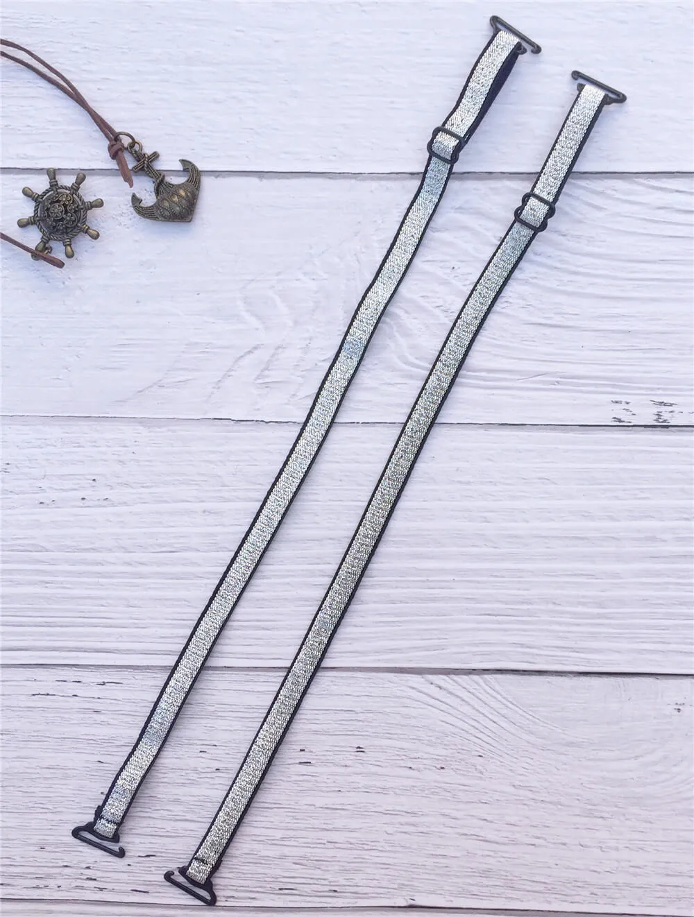 Shiny Bra Straps 1cm Width