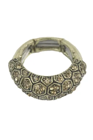 Shiny Crystal Ring - Stretch