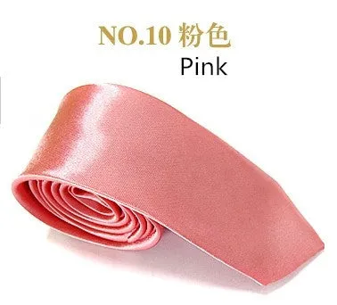 Silky Plain Ties