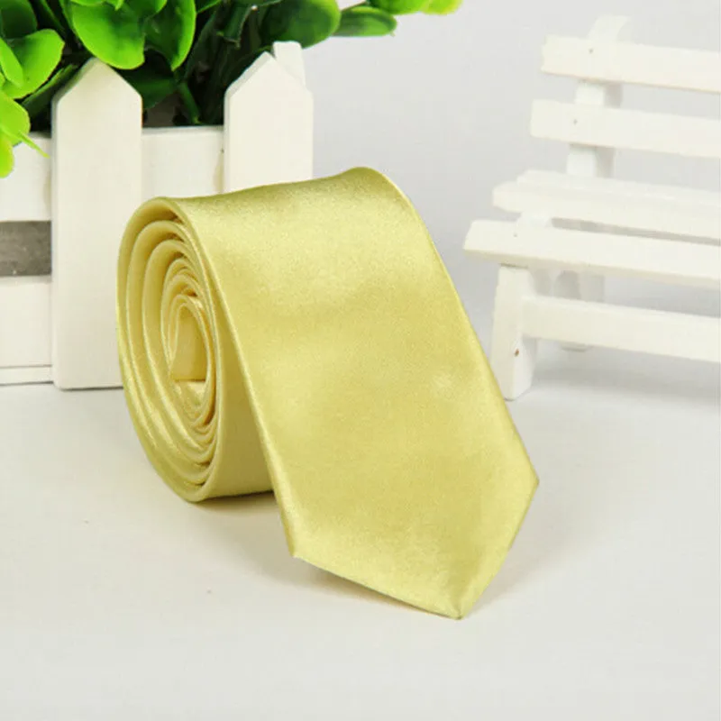 Silky Plain Ties