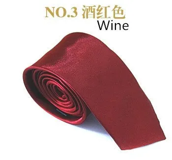 Silky Plain Ties