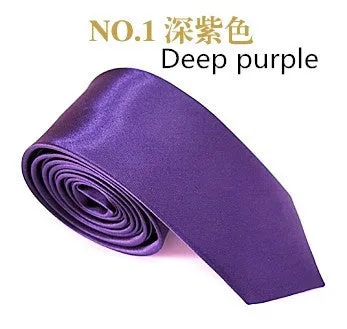 Silky Plain Ties